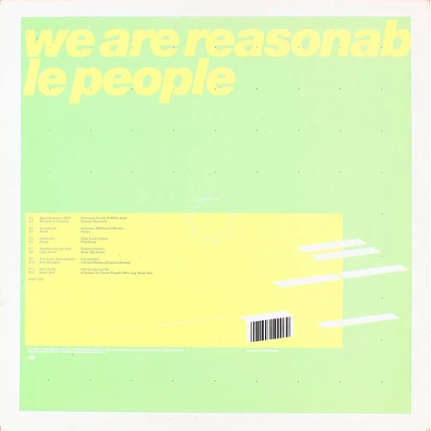 V.A. - We Are Reasonable People