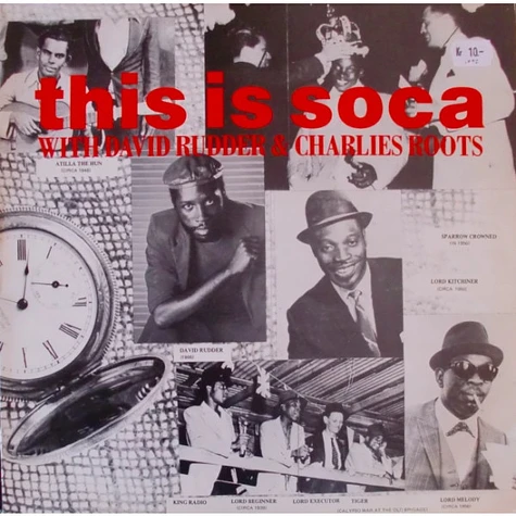 Various / David Rudder & Charlies Roots - This Is Soca