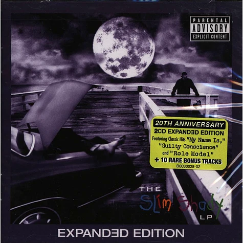 Eminem - The Slim Shady LP 20th Anniversary Expanded Edition