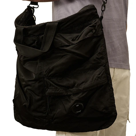 C.P. Company - Nylon B Lens Tote Bag (Black) | HHV