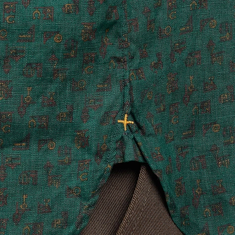 Beams Plus - B.D. Classic-Fit Linen Print