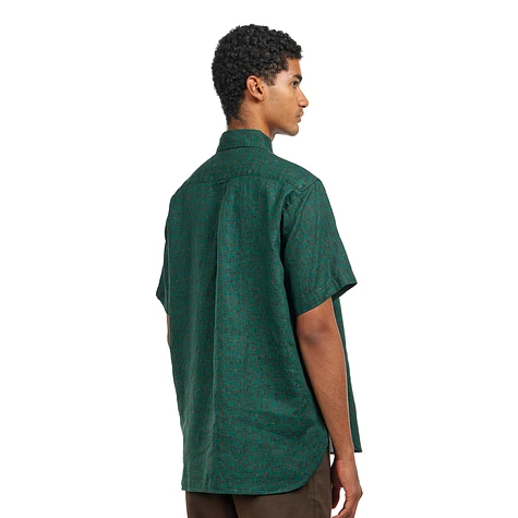 Beams Plus - B.D. Classic-Fit Linen Print