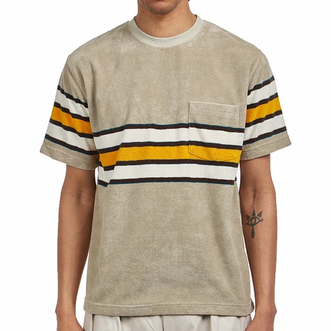 Beams Plus - Pocket Tee Stripe Pile
