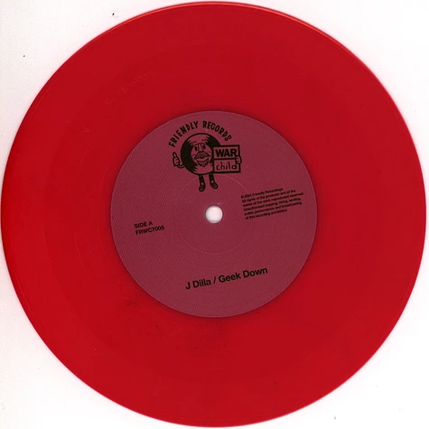 J Dilla - Geek Down / The Jimi Entley Show Theme Pink Vinyl Edition