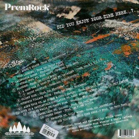Premrock - Did You Enjoy Your Time Here...?