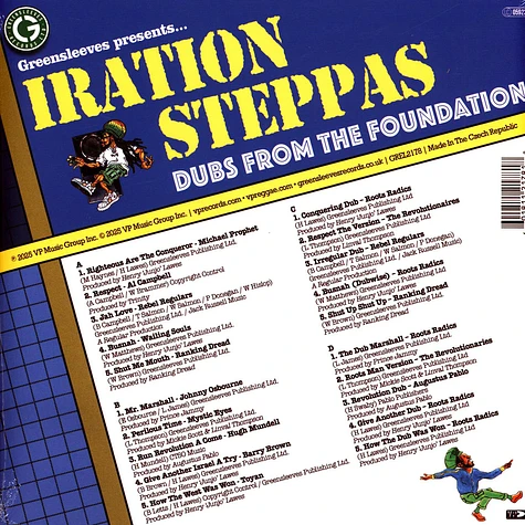 Iration Steppas - Dubs From The Foundation - Vinyl 2LP