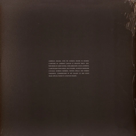Lawrence English - Even The Horizon Knows Its Bounds