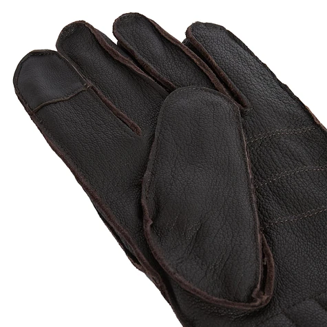 Barbour Leather Utility Gloves (Brown) HHV - Main Image