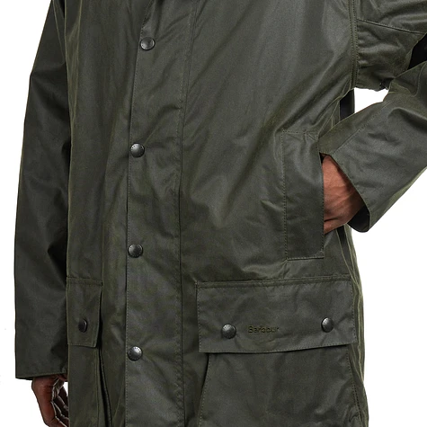 Barbour - Border Wax Jacket (Archive Olive) | HHV