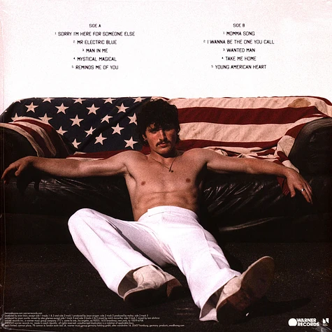 Benson Boone - American Heart Black Vinyl Edition - Vinyl LP