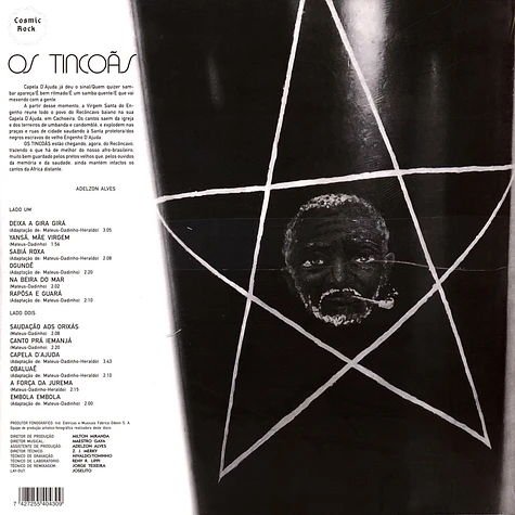 Os Tincoas - Os Tincoas - Vinyl LP - 1973 - EU - Reissue | HHV
