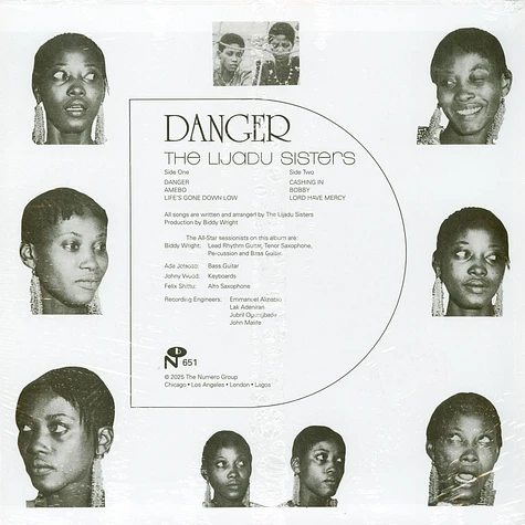 The Lijadu Sisters - Danger Telepathy Blue Vinyl Edition