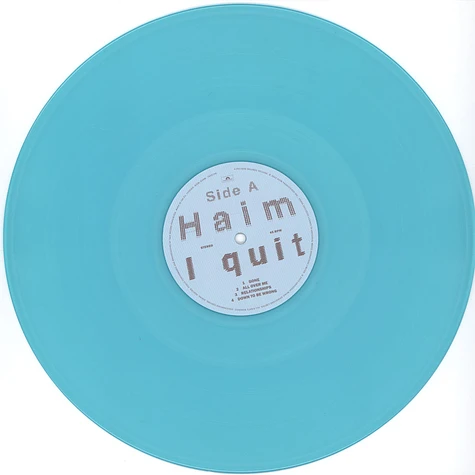 Haim - I Quit Light Blue Vinyl Edition