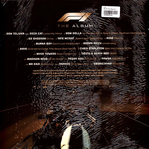 F1 THE ALBUM SILVER VINYL 限定盤アナログレコード 2 F1 The Album (Limited Edition Silver vinyl)