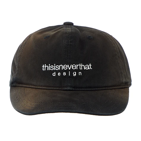【thisisneverthat】　L thisisneverthat - Bleached L-Logo Cap (Black) | HHV