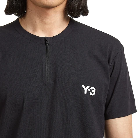 Y-3 - Y-3 Tennis Freelift Zip Tee Pro (Black) | HHV
