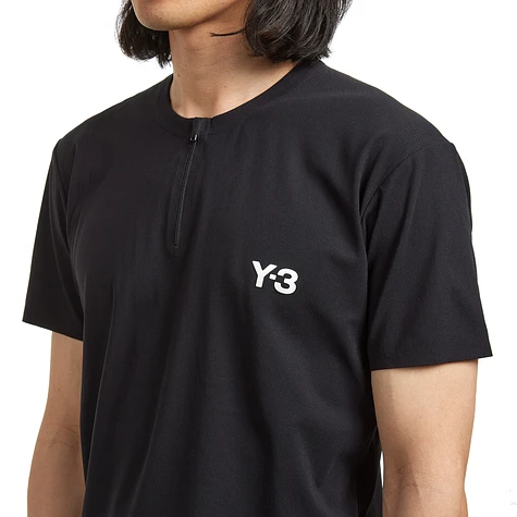Y-3 - Y-3 Tennis Freelift Zip Tee Pro (Black) | HHV