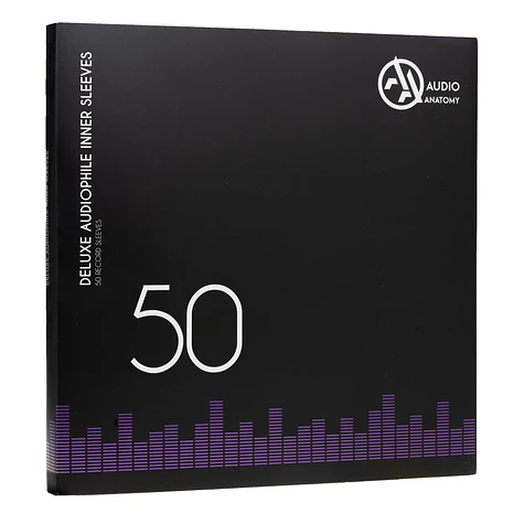 Audio Anatomy - 50X 12" Deluxe Audiophile Antistatic Inner Sleeves