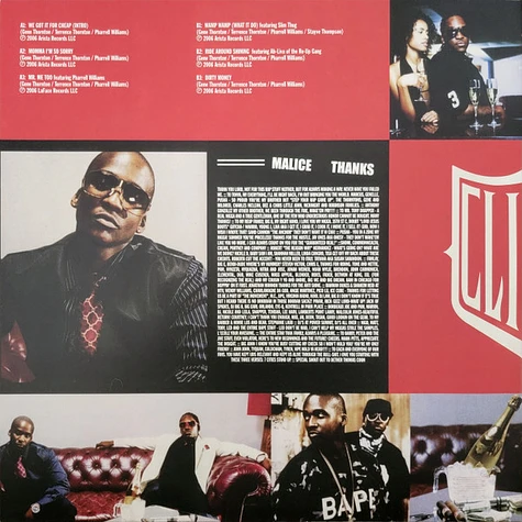 Clipse - Hell Hath No Fury レコード Clipse - Hell Hath No Fury - Vinyl 2LP - 2021 - US - Reissue | HHV