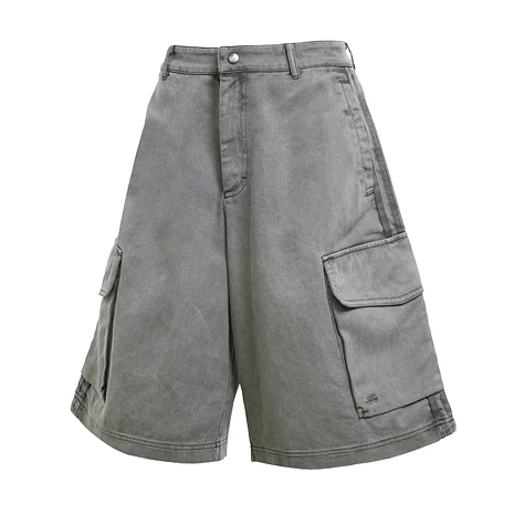 adidas - Washed Cargo Twill Jorts (Black) | HHV