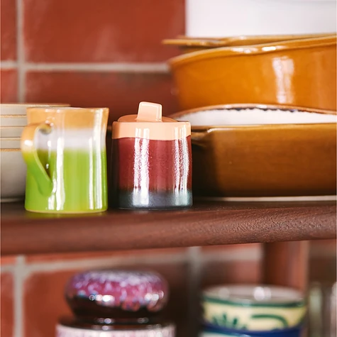 HKLIVING - 70s Ceramics: Milk Jug & Sugar Pot