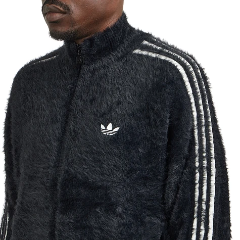 adidas - Faux Mohair Classic Tracktop (Black / Off White) | HHV