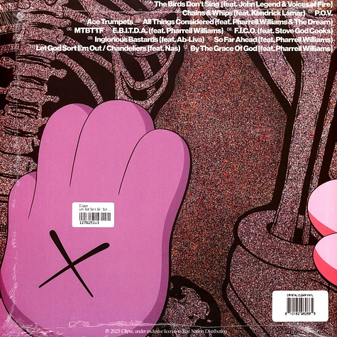 洋楽 CLIPSE - LET GOD SORT EM OUT LP CLIPSE : LET GOD SORT EM OUT 1LP PINK VINYL #PREORDER PINK VINYL