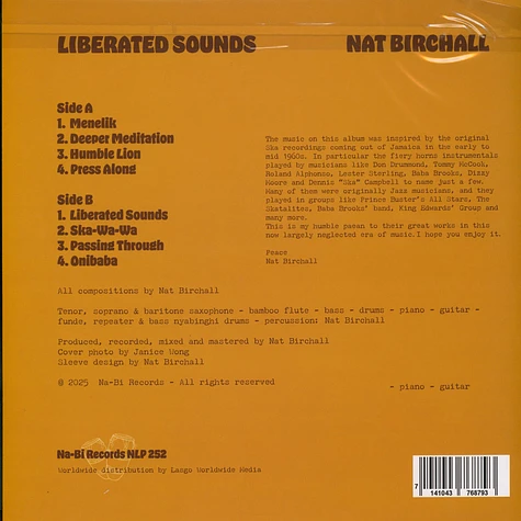 Nat Birchall - Liberated Sounds