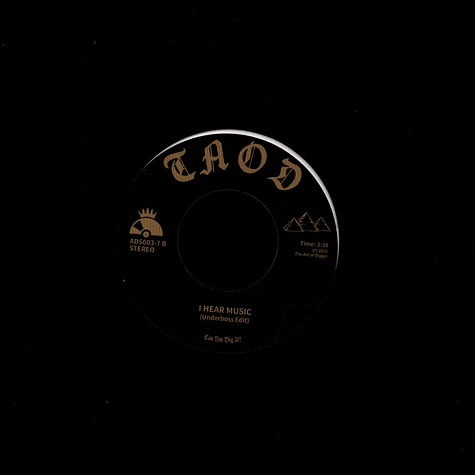 The Underboss - Brazilian Rhyme / I Hear Music Black Ice Vinyl Edition