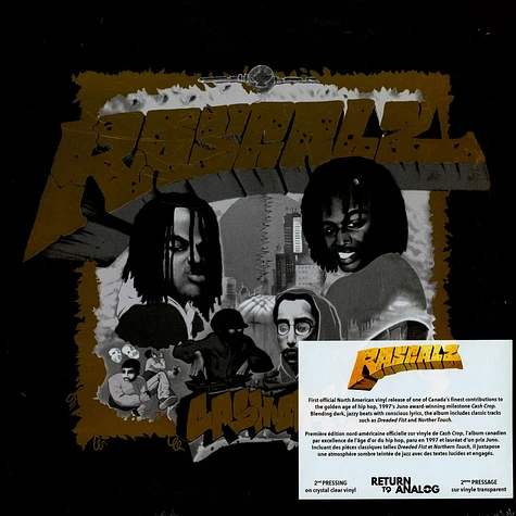 Rascalz - Cash Crop Clear Vinyl Edition - Vinyl 2LP - 1996 - CA