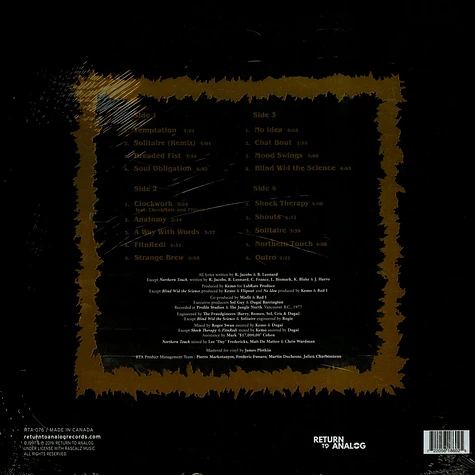 Rascalz - Cash Crop Clear Vinyl Edition - Vinyl 2LP - 1996 - CA
