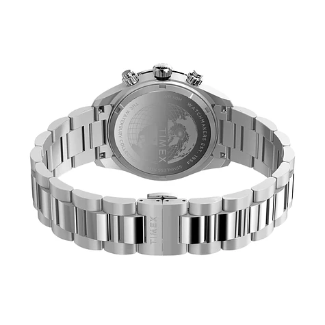 Timex Archive Waterbury Heritage Chronograph Watch (Sst Case