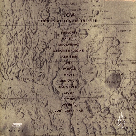 Low - Things We Lost In The Fire - Vinyl 2LP - 2011 - US