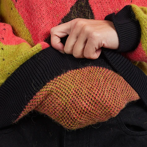 Fred Perry x Amy Winehouse Foundation - Brushed Argyle Knitted Jumper