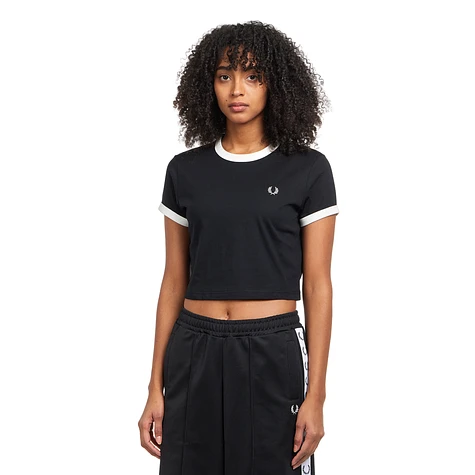 Fred Perry - Cropped Ringer T-Shirt