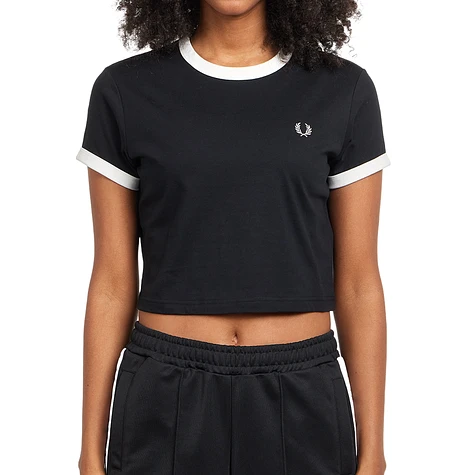 Fred Perry - Cropped Ringer T-Shirt