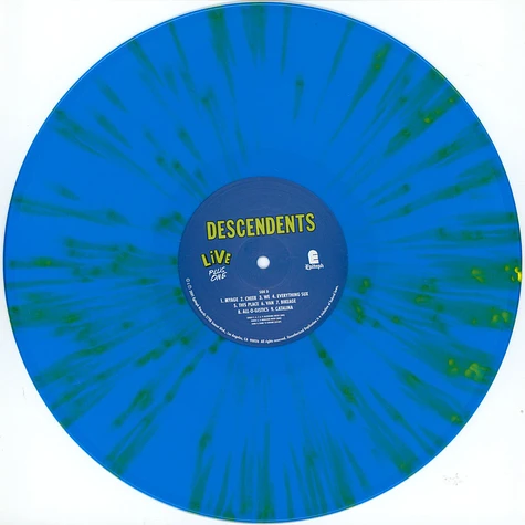 All - Live Plus One Blueyellow Vinyl Edition - Vinyl 2LP - 2001 - EU ...