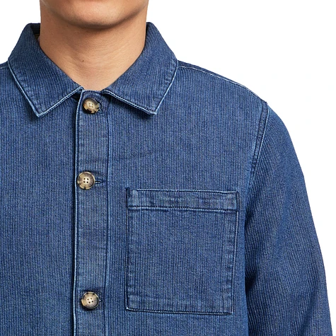 Barbour - Aickmen Textured Denim Overshirt