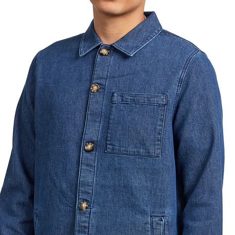 Barbour - Aickmen Textured Denim Overshirt