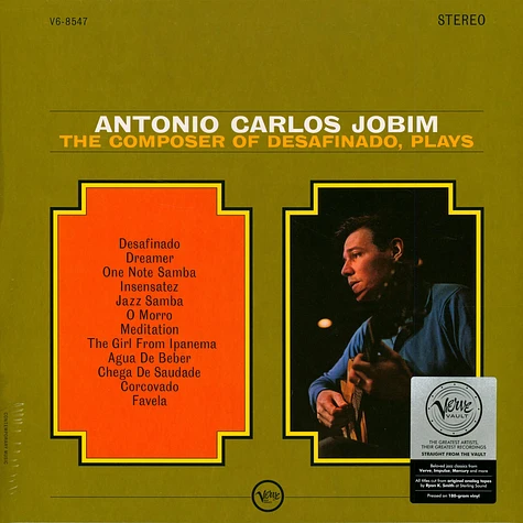 Antonio Carlos Jobim - The Composer Of Desafinado Plays - Verve Vault