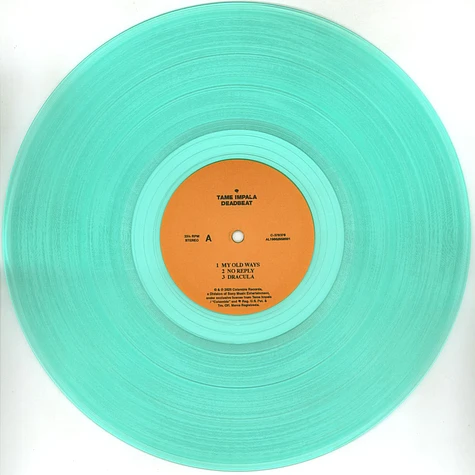 Tame Impala - Deadbeat Indie Exclusive Coke Bottle Clear Vinyl Edition