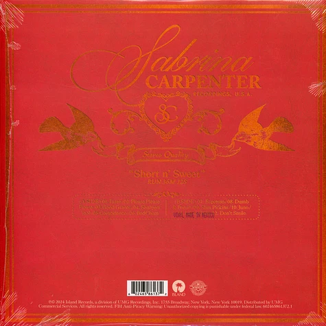 Sabrina Carpenter - Short N' Sweet