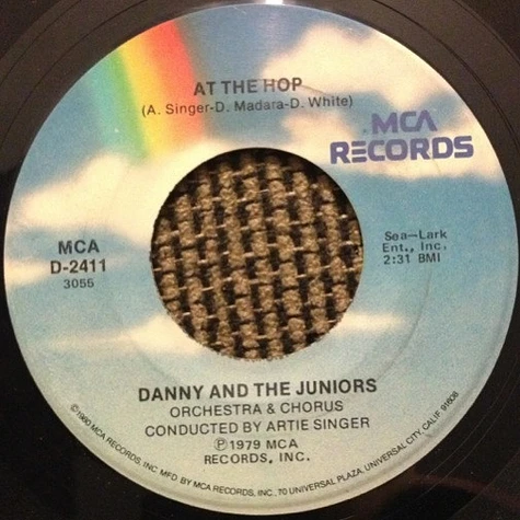 Danny & The Juniors - At The Hop / Rock And Roll Is Here To Stay ...