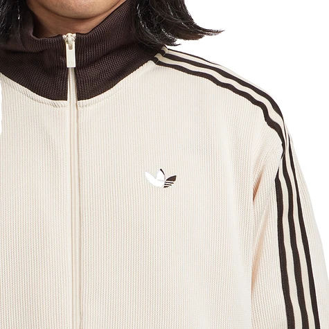 adidas - Firebird Knit Track Top (Wonder White) | HHV