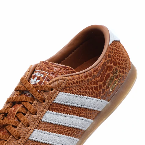adidas gazelle silver green womens adidas Gazelle ADV Dusky Bronze - Chalk White main image 0