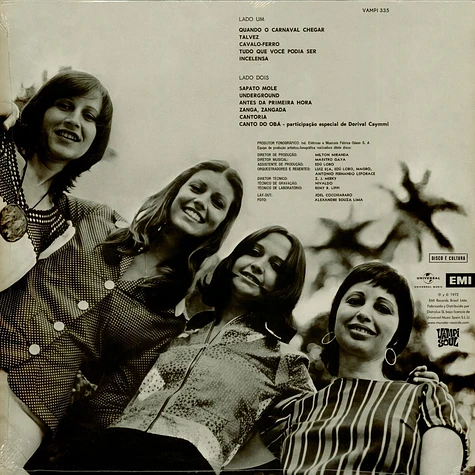 Quarteto Em Cy - Quarteto Em Cy - Vinyl LP - 1967 - EU - Reissue | HHV