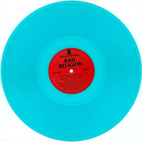 Bad Religion - Suffer Exclusive 375 Turquoise Edition - Vinyl LP