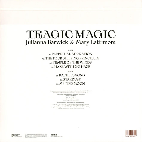 Julianna Barwick & Mary Lattimore - Tragic Magic Forest Canopy Green Vinyl Biovinyl Edition