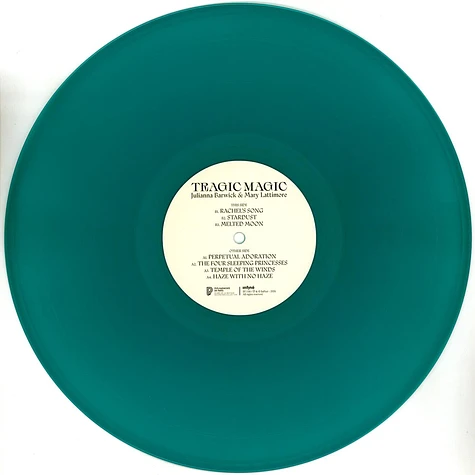 Julianna Barwick & Mary Lattimore - Tragic Magic Forest Canopy Green Vinyl Biovinyl Edition