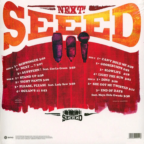 Seeed - Next! 20th Anniversary Edition Translucent Orange Vinyl Edition